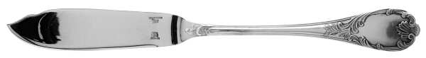 Marly (Silverplate, Satin Handle) Individual Solid Fish Knife