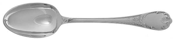Marly (Silverplate, Satin Handle) European Place/Oval Soup Spoon