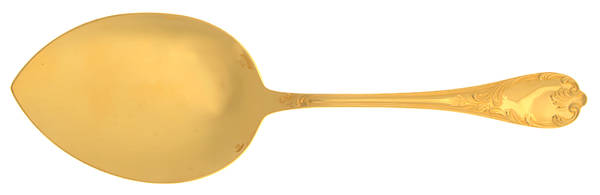 Marly (Gold Electroplate) Solid Ice Cream Serving Ladle