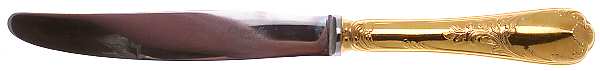 Marly (Gold Electroplate) Modern Hollow Knife