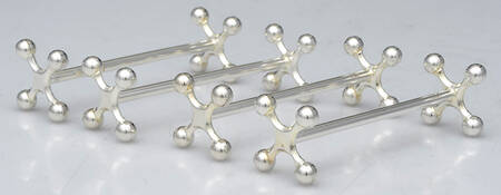 Silverplate Hollowware Knife Rest - Set of 4