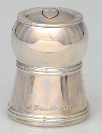 Silverplate Hollowware Cork Holder