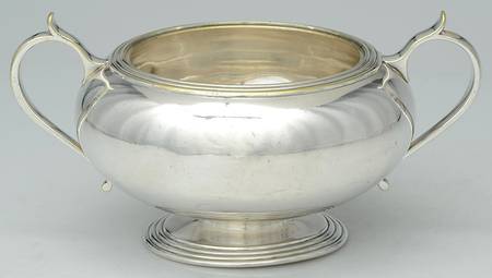 Silverplate Hollowware Open Sugar Bowl