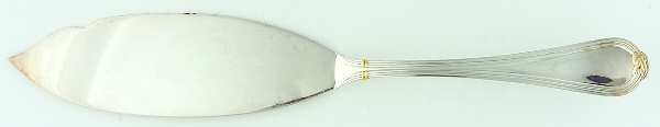 Oceana Gold (Silverplate) Large Solid Fish Serving Knife