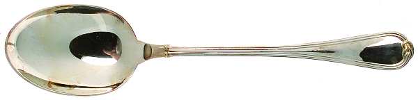 Oceana Gold (Silverplate) Solid Serving Spoon