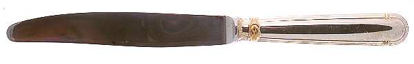 Oceana Gold (Silverplate) Modern Hollow Knife
