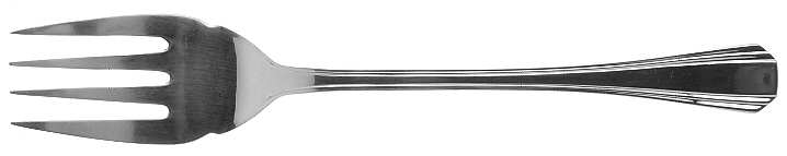 Palme (Stainless, Glossy) Solid Serving Fork