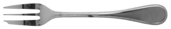 Perles (Silverplate, 1890) Pastry Fork