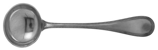 Perles (Silverplate, 1890) Solid Sugar Serving Ladle