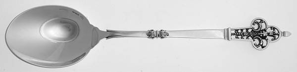 Renaissance (Sterling, 1991) Solid Salad Serving Spoon