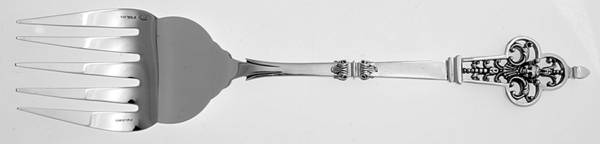 Renaissance (Sterling, 1991) Large Solid Fish Serving Fork