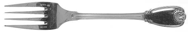 Sceaux (Sterling) Individual Salad Fork