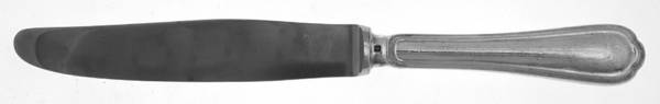 Spatours (Silverplate, 1862, No Monograms) Modern Hollow Knife