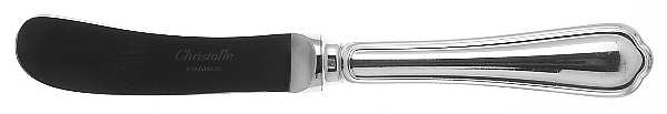 Spatours (Silverplate, 1862, No Monograms) Butter Spreader Hollow Hdl-Paddle/Stainless Blade