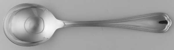 Spatours (Silverplate, 1862, No Monograms) Round Bowl Soup Spoon (Cream Soup)