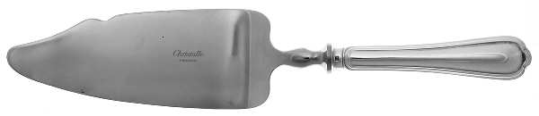 Spatours (Silverplate, 1862, No Monograms) Pie & Cake Server with Stainless Blade