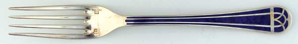 Talisman-Blue (Silverplate, 1995) Fork
