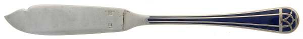 Talisman-Blue (Silverplate, 1995) Individual Solid Fish Knife