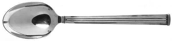 Triade (Silverplate) Solid Salad Serving Spoon
