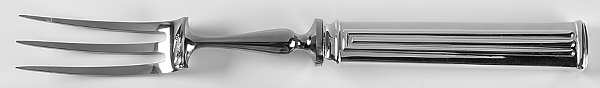 Triade (Silverplate) Large Stainless-Prong Roast Carving Fork