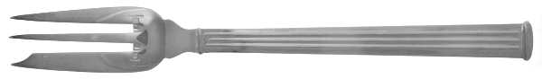 Triade (Silverplate) Solid Serving Fork