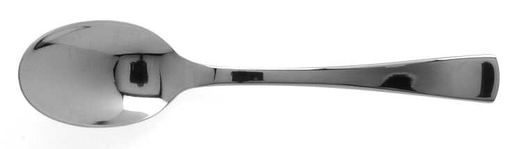Valois (Stainless, Glossyfin) Dessert/Oval Soup Spoon