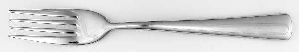 Valois (Stainless, Glossyfin) Solid Serving Fork