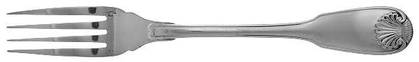 Vendome-Arcantia (Silverplate) Individual Solid Fish Fork