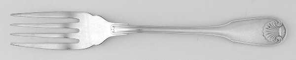Vendome-Arcantia (Silverplate) Fork-Fish/Solid-Individual