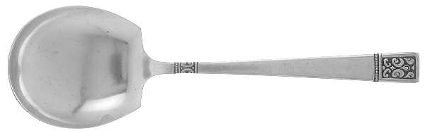 CUD1 (STAINLESS) Solid Smooth Casserole Spoon