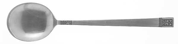 CUD1 (STAINLESS) Solid Salad Serving Spoon