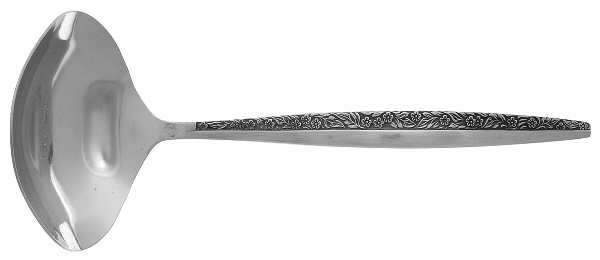 Bouquet (Stainless) Solid Gravy Ladle