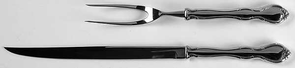 CVH1 (STAINLESS) Large 2-Piece Roast Carving Set w/Stainless Blade