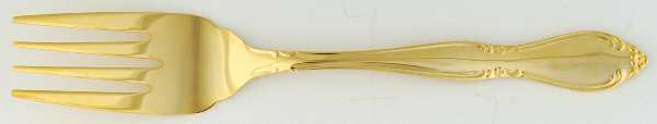 CUS11GO (Gold Electroplate) Individual Salad Fork