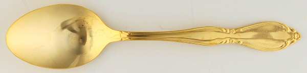 CUS11GO (Gold Electroplate) Place/Oval Soup Spoon