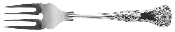 English King (Silverplate) Individual Salad Fork