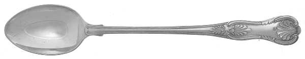 English King (Silverplate) Iced Tea Spoon