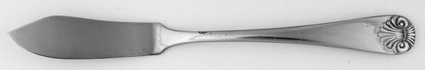 CLF23 (STAINLESS) Flat Handle Master Butter Knife