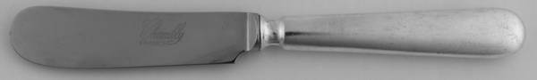 Baguette (Silverplate) Butter Spreader Hollow Hdl-Paddle/Stainless Blade