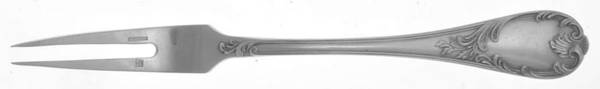 Marly (Silverplate, 1890, Glossy Handle) Snail Fork
