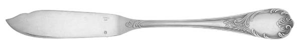 Marly (Silverplate, 1890, Glossy Handle) Individual Solid Fish Knife