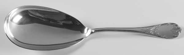Marly (Silverplate, 1890, Glossy Handle) Solid Rice/Potato Spoon