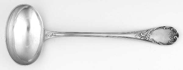 Marly (Silverplate, 1890, Glossy Handle) Solid Gravy Ladle