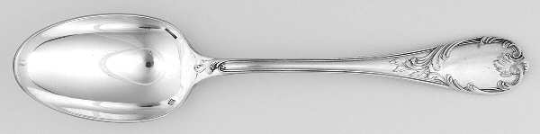Marly (Silverplate, 1890, Glossy Handle) European Place/Oval Soup Spoon