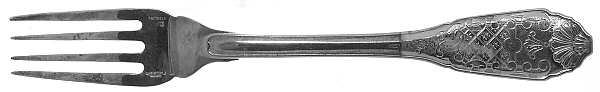 Royal Cisele (Sterling) Individual Solid Fish Fork