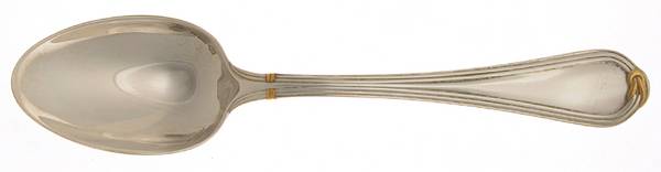 Oceana Gold (Sterling) European Place/Oval Soup Spoon