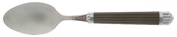 Aria-Black (Stainless) Place/Oval Soup Spoon