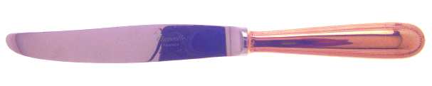 Perles (Gold Electroplate) Modern Hollow Knife
