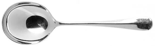 Queen Anne (Silverplate) Round Bowl Soup Spoon (Cream Soup)
