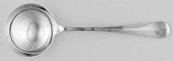Queen Anne (Silverplate) Round Bowl Soup Spoon (Bouillon)